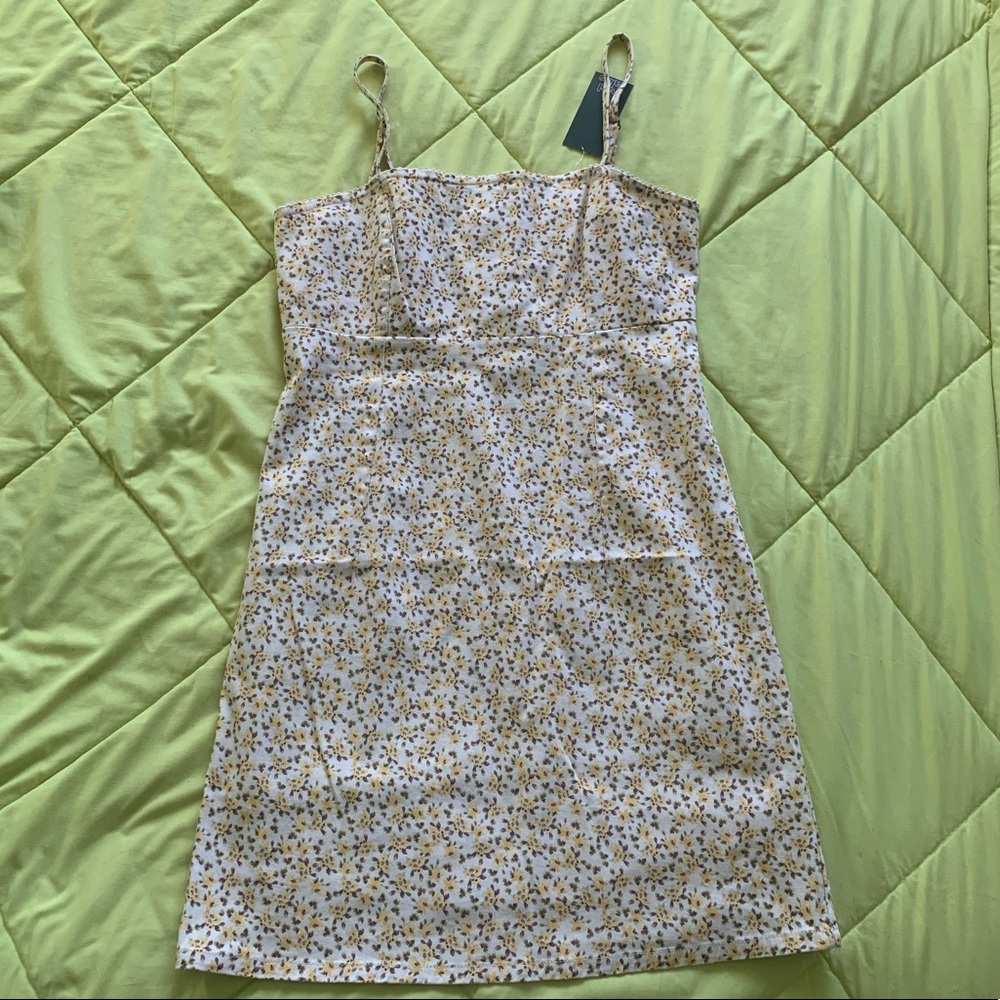 Floral print dress